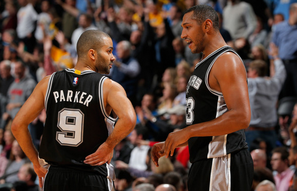 Tony Parker and Boris Diaw -- two players that are, uh, kinda crappy this year.